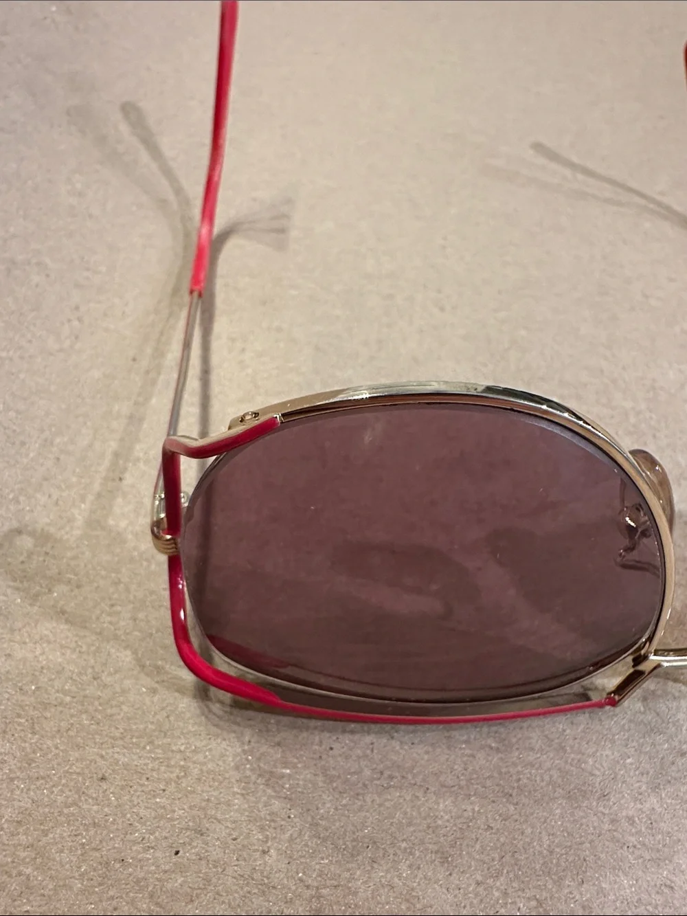 Vintage Tura 425 sassy red sunglasses